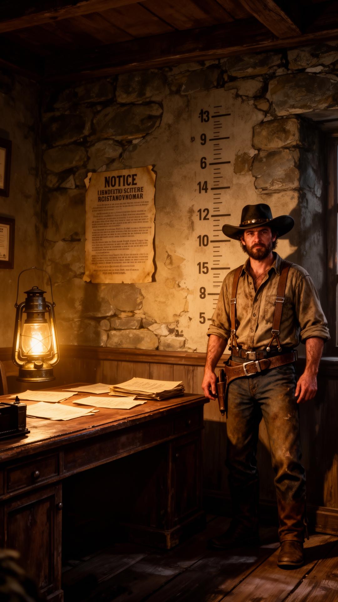 Sheriff Office Registrierungsraum